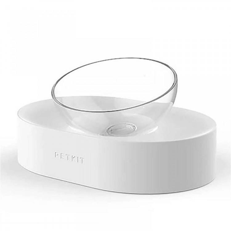 PETKIT Fresh Nano 15  Adjustable Cat Feeding Bowl Set - White