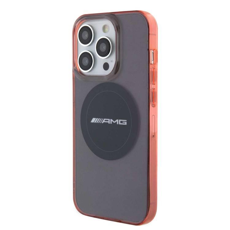AMG iPhone 15 Pro For Magsafe Transparent Case with Timeless Design - Black