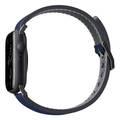 UNIQ Straden Waterproof Leather Hybrid Apple Watch Strap - Prussian Blue