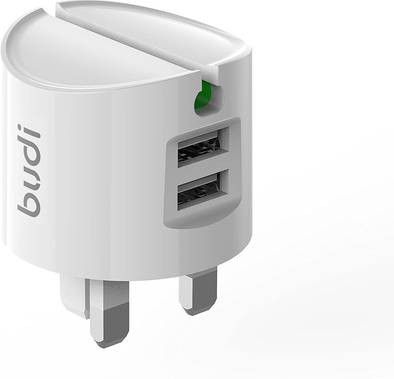 Budi Home Charger / 12W Cable / 2 USB Port