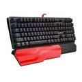 Bloody Gaming Keyboard B975-BR Light Strike Gaming Keyboard, RGB Animation Gaming keyboard, (LK Libra Brown Switch) - Black