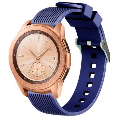 Devia Deluxe Sport Silicone Watch Band For Samsung Galaxy Watch - Dark Blue