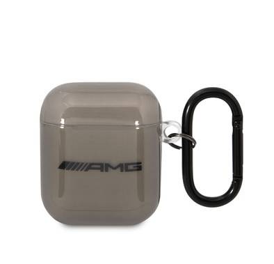 AMG Transparent Case Airpods 1/2 - Black