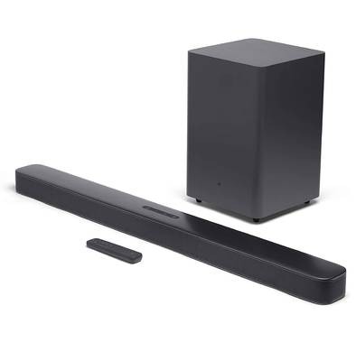JBL 2.1 Deep Bass Soundbar Wireless Speaker - Black