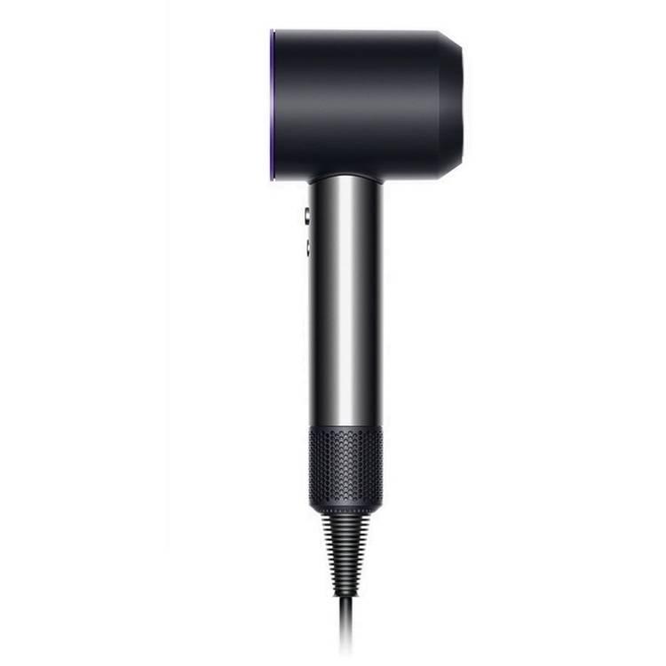 Dyson Supersonic Hair Dryer With Smoothing Nozzle - Black / Purple