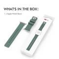 AhaStyle Rugged Design Premium Silicone Watch Band 44mm, Comfortable Silicone Breathable Replacement Wrist Band Strap Compatible for Apple Watch Series 5/4/3/2/1