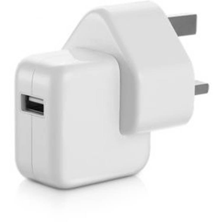 Apple 3-Pin Power Adapter 12W, Compact and Convenient, Compatible with all iPhone, iPad and Apple watch Series, offers fast, efficient charging