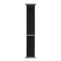 iGuard by Porodo Nylon Watch Band, Fit & Comfortable Replacement Wrist Band, Adjustable Straps Compatible for Apple Watch 42mm/ 44mm / 45mm / 49mm - Black / Anchor Gray