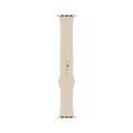 Porodo Silicone Watch Band, Fit & Comfortable Replacement Wrist Band, Adjustable Straps Compatible For Apple Watch 44mm / 42mm - Light Brown