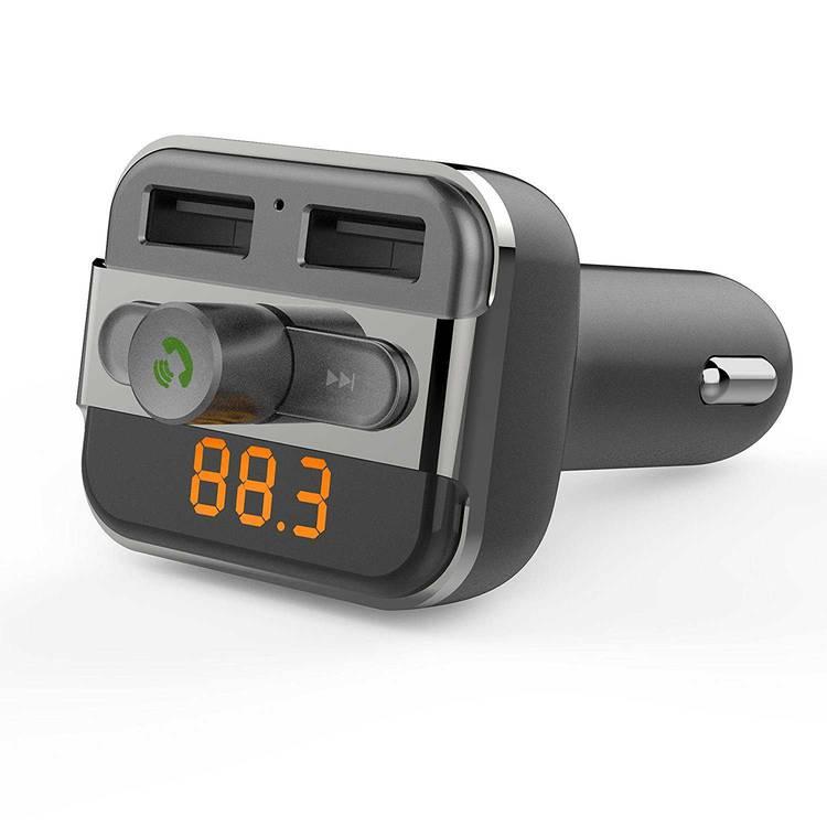 Hands-Free Porodo Transmitter Kit FM Car Bluetooth