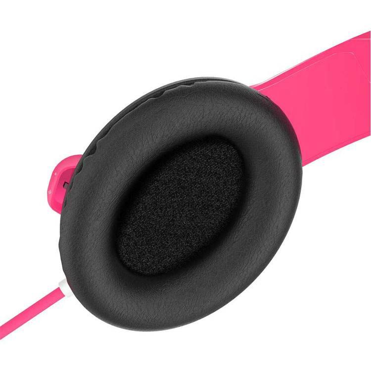 MEE audio KidJamz 3 Child Safe Headphones for Kids with Volume-Limiting Technology, Pink