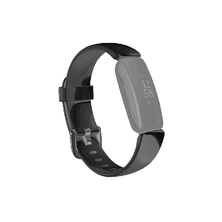 Fitbit Inspire 2 Fitness Smartwatch, Black/Desert Rose FB418BKCR
