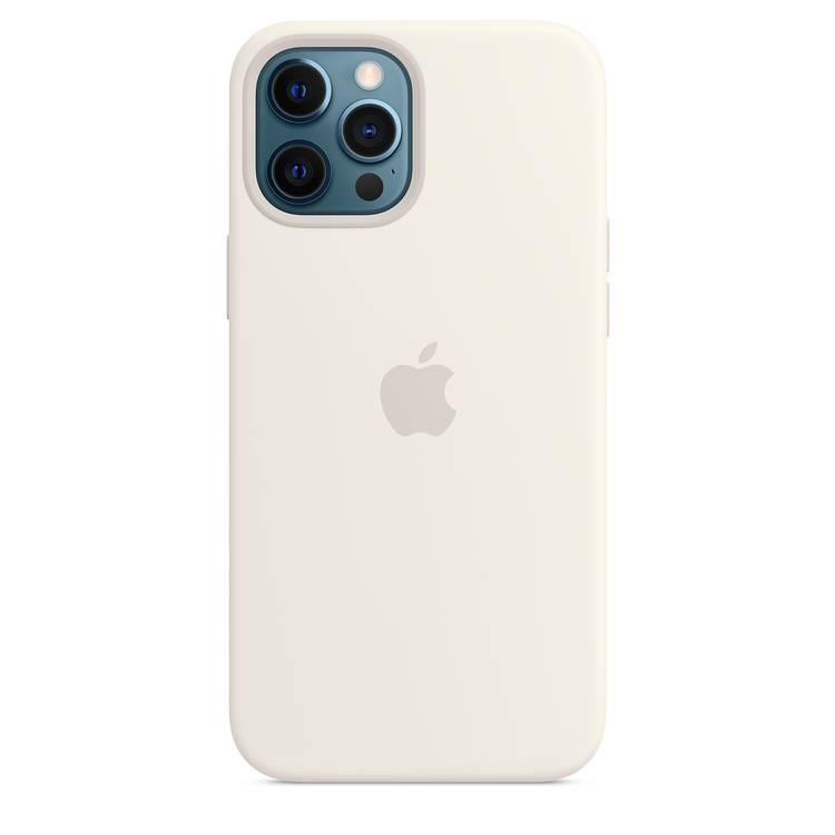 Apple iPhone 12 Pro Max (6.7) Silicone Case with MagSafe - White