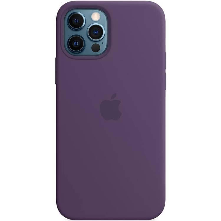 iPhone 12/12 Pro silicone case pink logo