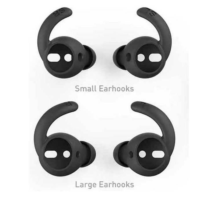 AhaStyle Earbuds Cover for AirPods Pro, Anti-Slip Earbuds Tips with Strap Suitable for Cycling, Working Out at Gym, and Other Fitness Activities (L/S)