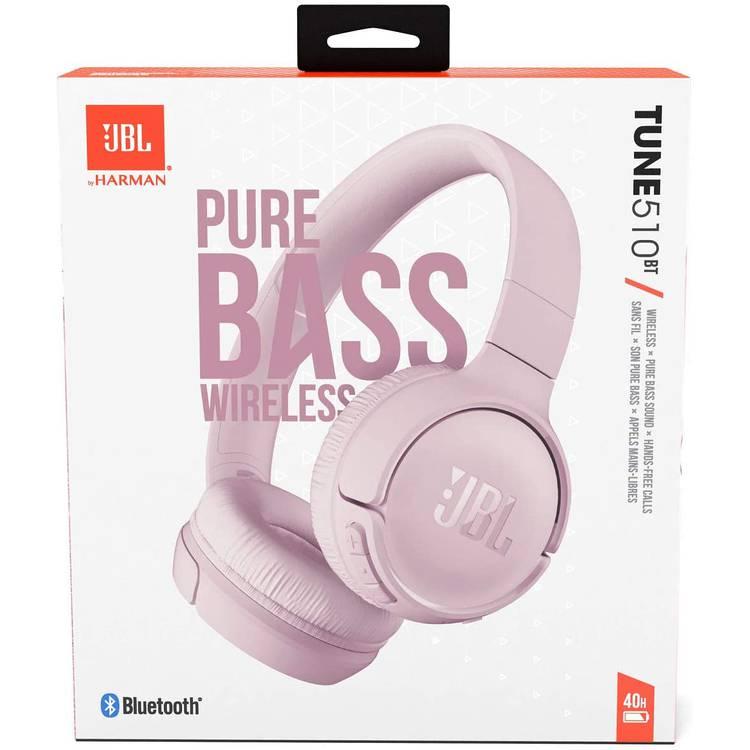 JBL Pure Bass Sound Bluetooth Headphones with Up to 40H Battery Life