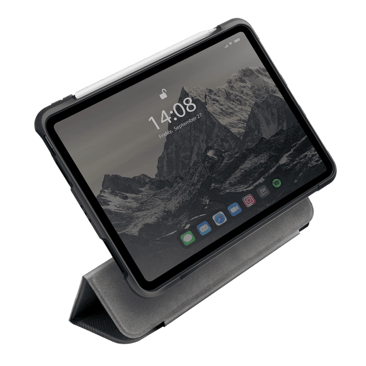 Viva Madrid VanGuard Tegra Drop-Proof Protective iPad Case with Detachable Magnetic Cover, Charge & Store with Integrated Apple Pencil Holder, Anti-Scratch, Shock-Absorption