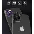 Devia Gemstone Lens Protector ( 3pcs ) Compatible for iPhone 12 Pro (6.1") 9H Seamless Absorption, 360 Protection Lens, Aluminum Alloy + Tempered Glass Lens Protector - Gray