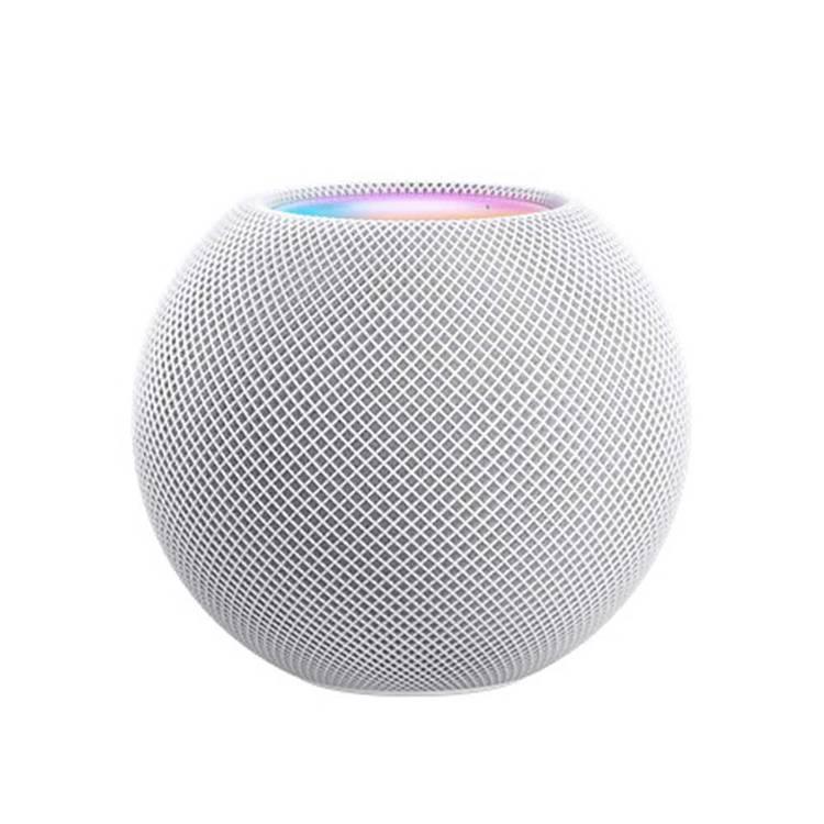 ابل هوم بود ميني MY5H2 مكبر صوت ذكي ، يملأ الغرفة ، صوت بزاوية 360 درجة ، Siri هو مساعد ذكي ، يساعد في الحفاظ على خصوصية البيانات وأمانها - ابيض