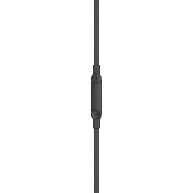 Lightning To Headphones Belkin G3H0001btBLK ROCKSTAR Headphones-Black
