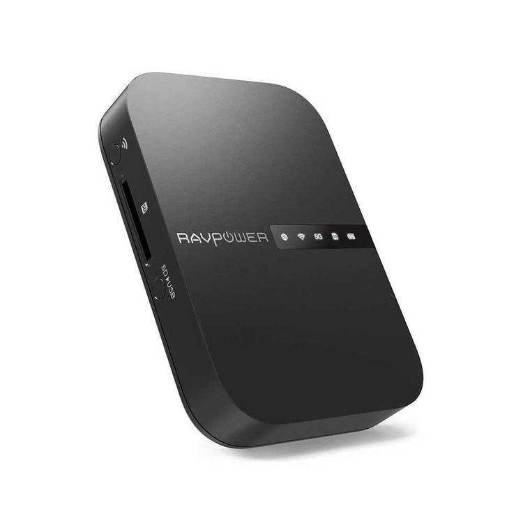 RAVPower FileHub Plus, Wireless Travel Router, SD Card Reader USB Portable  Hard | ipandatechyt