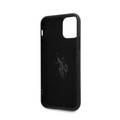 CG Mobile U.S. Polo Assn. Liquid Silicone Hard Case Vertical Logo for iPhone 12 / 12 Pro (6.1") Officially Licensed, Premium Liquid Silicone Hard Case, Dirt Proof, Shock Resistant
