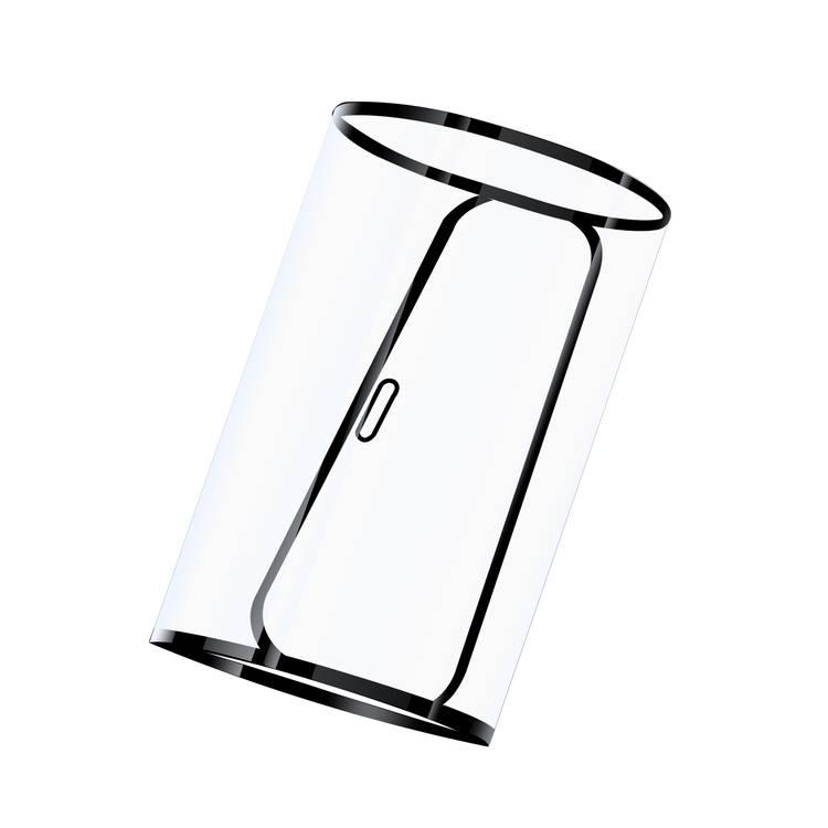 واقي شاشة زجاجي من غرين ثلاثي الأبعاد غير قابل للكسر متوافق مع ايفون 11 برو ماكس (6.5 بوصة) 9H صلابة ومضاد للخدش والصدمات والحماية من الصدمات ، سهل التركيب زجاج مقوى - شفاف