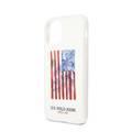 CG MOBILE U.S.Polo Assn. PC/TPU American Flag Design Hard Case Compatible for iPhone 11 Pro ( 5.8" ) Shock Resistant, Scratches Resistant, Easy Access to All Ports, Protective Silicone Back Shield Cover Officially Licensed - White