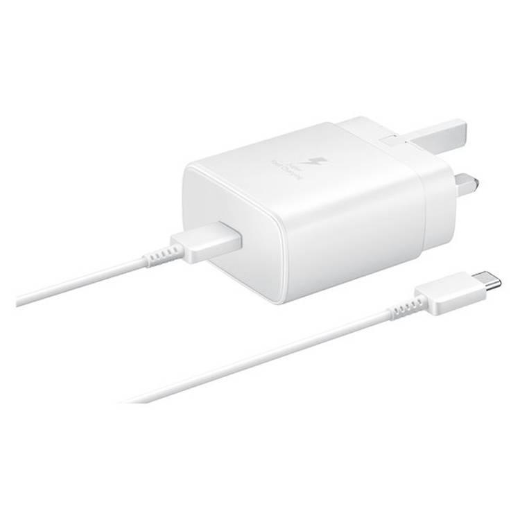 Samsung Travel Adapter 45W 3 pin with USB Type-C to Type-C Cable