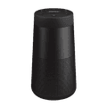 Bose Portable Wireless Bluetooth Speaker SoundLink Revolve II with Siri & Google Voice Commands, Water & Dust Resistant, 13-hours Battery Life, Grabbable Speaker - Black