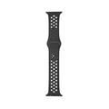 iGuard by Porodo Nike Watch Band, Fit & Comfortable Replacement Wrist Band, Adjustable Straps Compatible for Apple Watch 40mm / 38mm - Black/Gray