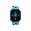 ساعة ذكية Porodo Kids 4G GPS، مقاومة للماء، معدل ضربات القلب، بطارية ليثيوم 650 مللي أمبير في الساعة - أزرق