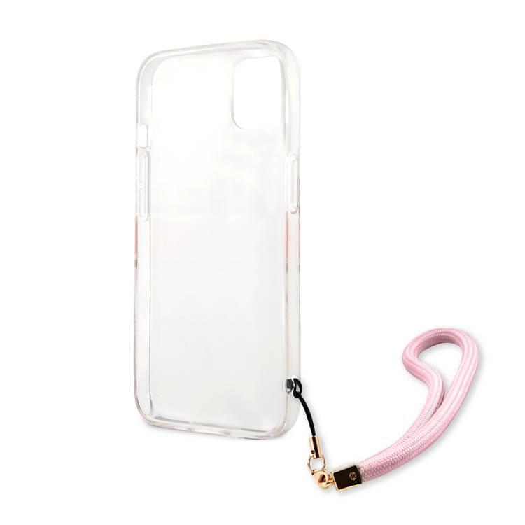 Funda Protector Guess Marble Pink Para iPhone 15 Pro Max