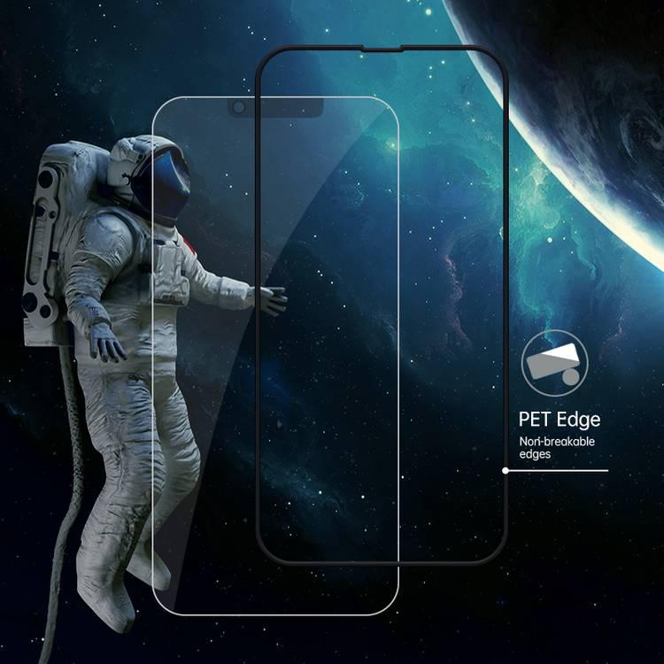 Devia Van Series Privacy PET Edge Twice-Tempered Glass Compatible for iPhone 13 Pro Max (6.7") Anti-Peeping Screen Guard, Easy Installation with Alignment Frame, Anti-Scratch