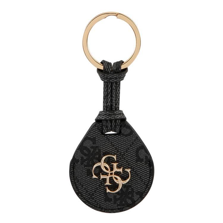 Louis Vuitton Leather Keychain Key Ring Holder Navy Leather Free Shipping