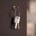 Elago Keyring Headphone Splitter,TPE Durable, Impact Resistant, Lightweight, Share through One of the Two Terminals Using Earphones (3.5mm)-White