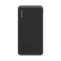Porodo Super Slim Fashion Series PD Power Bank 10000mAh 18W & Quick Charge 3.0 - Ultra-violet Coating Portable Charger Powerbank - Fast Charge - Travel-friendly Design - Black