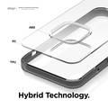 Elago Hybrid Case Compatible w/ iPhone 12 Mini (5.4")Ultimate Protection, Raised Bezel for more Protection, Supports Wireless Charge, Anti-Yellowing, Shock Absorbing Design-Black