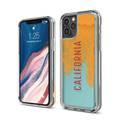 Elago Sand Case Compatible for iPhone 11 Pro Max, Stylish Statement Case w/ Waterfall Effect, Glow in the Dark, Drop Resistant, Prevents Buttons from Getting Wet-California