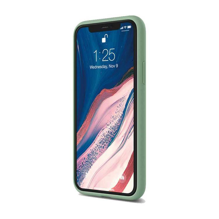 Elago Silicone Case Compatible w/ iPhone 11 Pro, Full Protection, Slim &Lightweight, Anti-Fingerprints, Dirt&Scratch Proof, Raised Lip for Camera &Screen Protection - Pastel Green