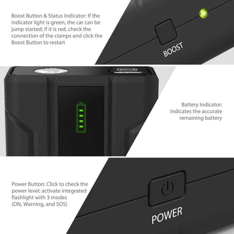 Boost LED Light with Power Bank