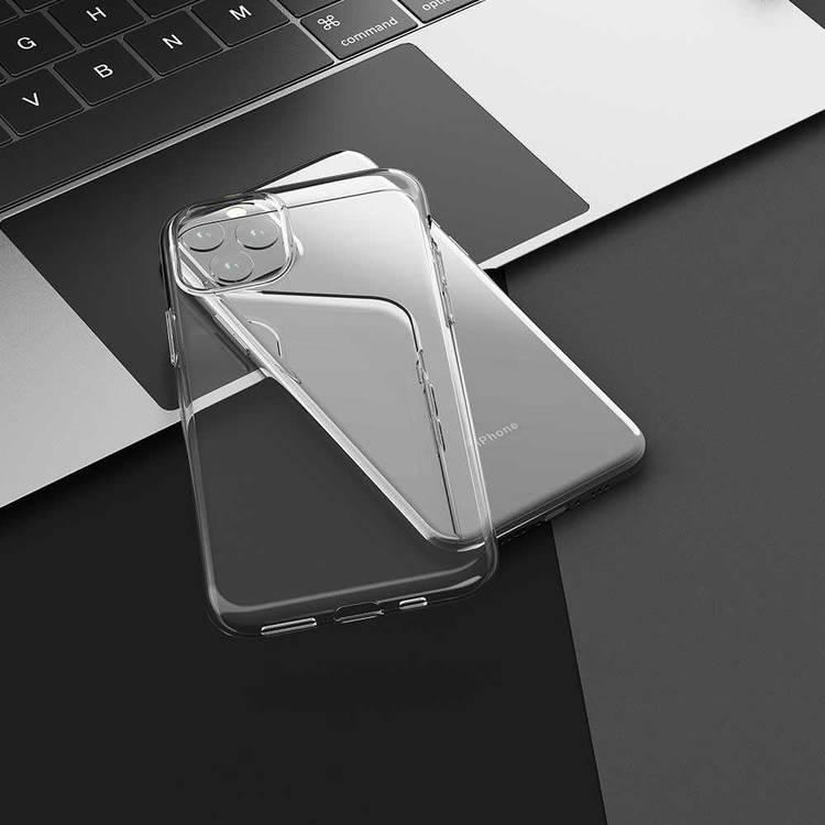 ديفيا جراب شفاف متوافق مع هاتف iPhone 11 Pro Max مقاس 6.5 بوصة - آيفون 11 برو ماكس - اضحة وضوح الشمس