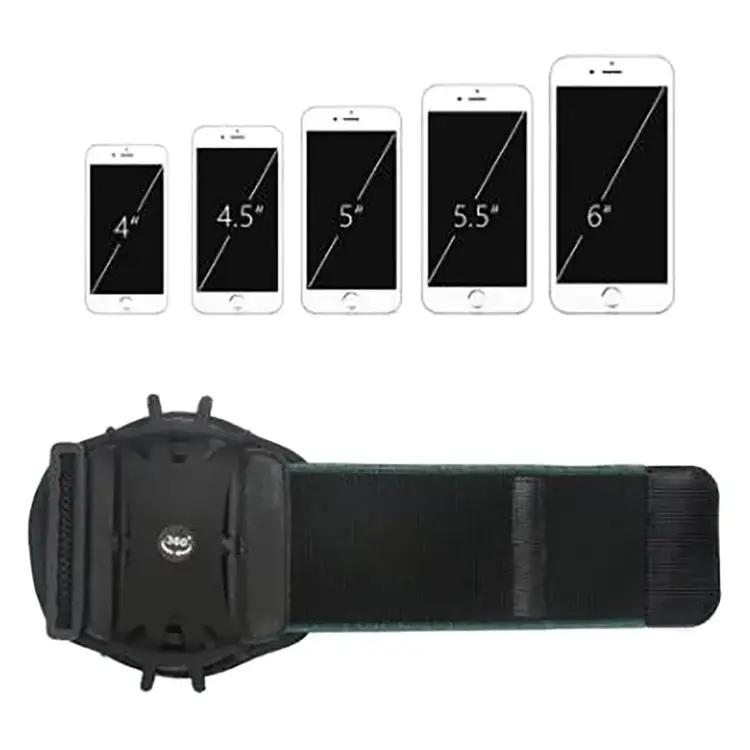 Devia Younger Wrist Band, Suitable to All Kinds of Phones, Top Quality Elastic Material, Ultra-Light & Comfortable to Wear, Easy Access to Ports, Camera and Buttons - Black