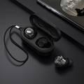 Devia Joypods Series TWS Wireless Earphone V2, Sound Quality, Noise Reduction, Portable, Broadcast Bluetooth Pairing & Caller Identification, IPX5 Waterproof Resistant - Black