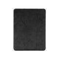 Comma Leather Case with Pencil Slot for Apple iPad Pro 11" (2020), Shock & Scratch Resistant, Shock & Drop Protection, Camera Protection, Easy Access to All Ports - Black