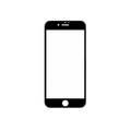 Devia 3D Curved Tempered Glass Seamless Full Screen Protector for Apple iPhone 7 - Black