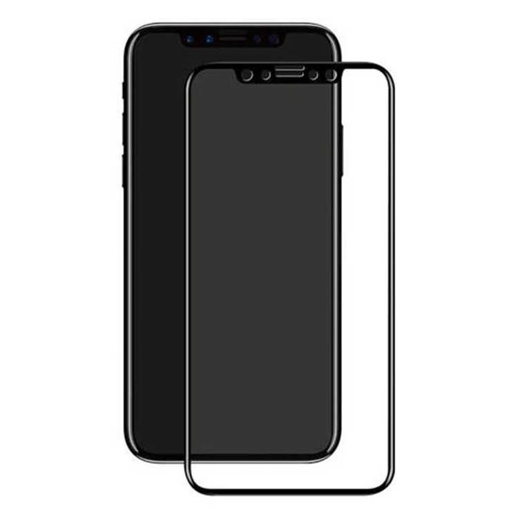 Devia Van Entire View Anti-Glare Tempered Glass for iPhone X / Xs - Black (10pcs/bx)