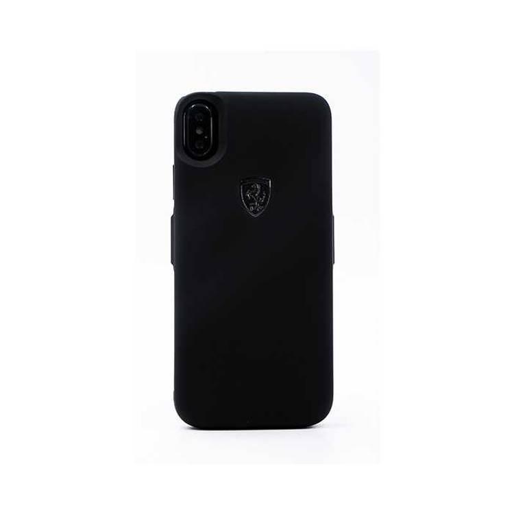 CG Mobile Ferrari Off Track Collection Power Case 3000mAh for iPhone X - Black