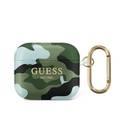 Guess TPU Shinny Camouflage Case for Airpods 3 - Kaki