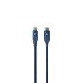 Porodo Aluminum Braided USB-C to USB-C Cable 1.2M 60W - Blue